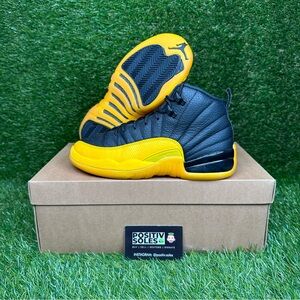 Air Jordan 12 GS University Gold
